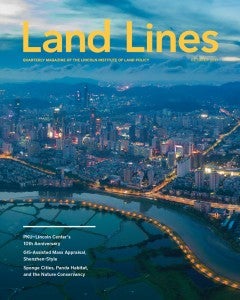 Land Lines, October 2017 Cover of the October 2017 Issue of Land Lines