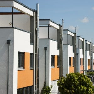 A row of houses