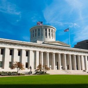 The Ohio Statehouse in Columbus