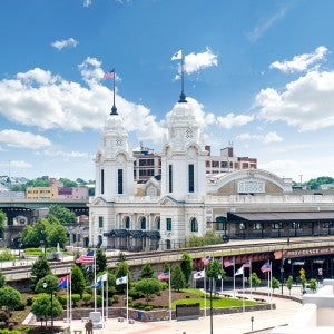 Union Station in Worcester, Massachusetts