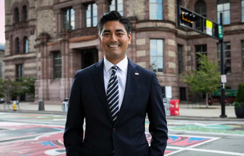Credit: © Amanda Rossmann – USA TODAY NETWORK Cincinnati Mayor Aftab Pureval
