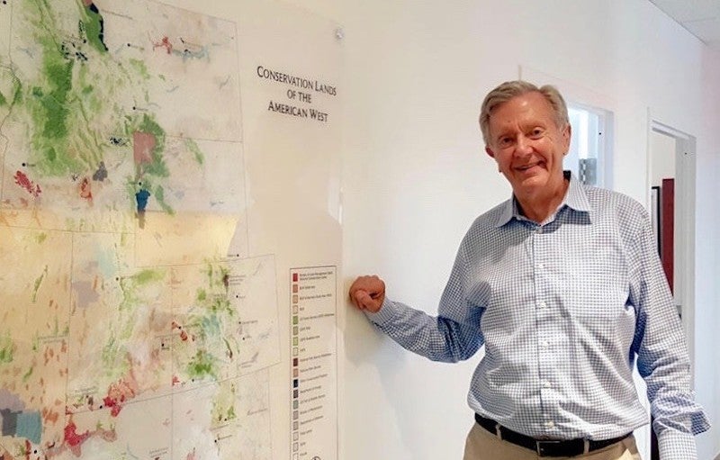 Bruce Babbitt. Crédito: Gisele Grayson, NPR