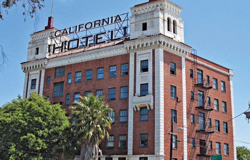 Credit: East Bay Asian Local Development Corporation This image shows the California Hotel.