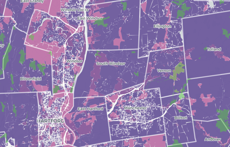 The interactive Connecticut Zoning Atlas is the first stage of a national effort to document zoning across the United States. The interactive Connecticut Zoning Atlas is the first stage of a national effort to document zoning across the United States.