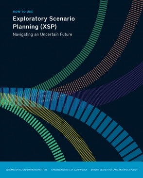 How to Use Exploratory Scenario Planning (XSP) Cover of the report titled "How to Use Exploratory Scenario Planning (XSP)" by Jeremy Stapleton. Cover is an abstract design with a black background and lines going in several directions.