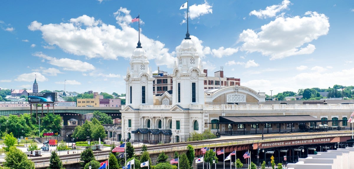 Union Station in Worcester, Massachusetts Union Station in Worcester, Massachusetts